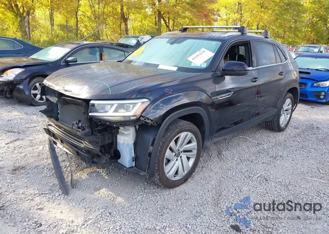 2022 Volkswagen Atlas Cross Sport 3.6L V6 Se W/Technology z USA, uszkodzony, nr VIN 1V2HE2CA2NC224878